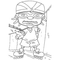 Dibujo para colorear: Rocket Power (Dibujos Animados y Series Animadas) #52629 - Dibujos para Colorear e Imprimir Gratis