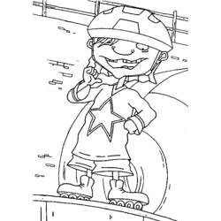 Dibujo para colorear: Rocket Power (Dibujos Animados y Series Animadas) #52631 - Dibujos para Colorear e Imprimir Gratis