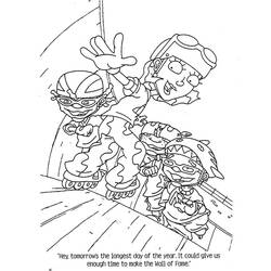 Dibujo para colorear: Rocket Power (Dibujos Animados y Series Animadas) #52682 - Dibujos para Colorear e Imprimir Gratis