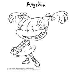 Dibujo para colorear: Rugrats (Dibujos Animados y Series Animadas) #52710 - Dibujos para Colorear e Imprimir Gratis