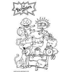 Dibujo para colorear: Rugrats (Dibujos Animados y Series Animadas) #52721 - Dibujos para Colorear e Imprimir Gratis