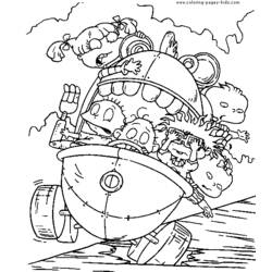 Dibujo para colorear: Rugrats (Dibujos Animados y Series Animadas) #52786 - Dibujos para Colorear e Imprimir Gratis