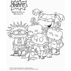 Dibujo para colorear: Rugrats (Dibujos Animados y Series Animadas) #52806 - Dibujos para Colorear e Imprimir Gratis