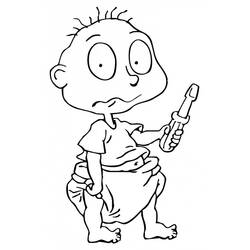 Dibujo para colorear: Rugrats (Dibujos Animados y Series Animadas) #52832 - Dibujos para Colorear e Imprimir Gratis