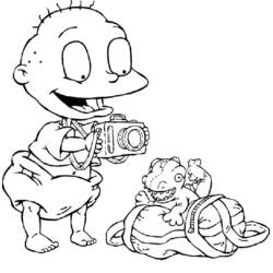 Dibujo para colorear: Rugrats (Dibujos Animados y Series Animadas) #52835 - Dibujos para Colorear e Imprimir Gratis