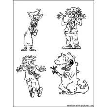 Dibujo Rugrats (Dibujos Animados y Series Animadas) #52905 para imprimir y colorear