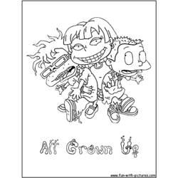Dibujo para colorear: Rugrats (Dibujos Animados y Series Animadas) #52934 - Dibujos para Colorear e Imprimir Gratis