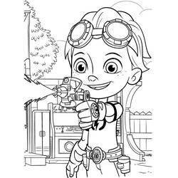 Dibujo para colorear: Rusty Rivets (Dibujos Animados y Series Animadas) #195762 - Dibujos para Colorear e Imprimir Gratis