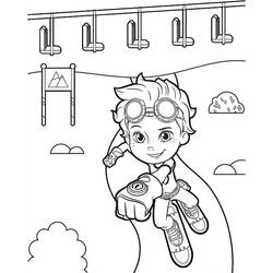 Dibujo para colorear: Rusty Rivets (Dibujos Animados y Series Animadas) #195763 - Dibujos para Colorear e Imprimir Gratis