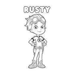 Dibujo para colorear: Rusty Rivets (Dibujos Animados y Series Animadas) #195769 - Dibujos para Colorear e Imprimir Gratis