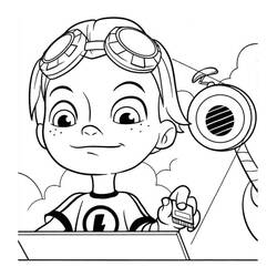 Dibujo para colorear: Rusty Rivets (Dibujos Animados y Series Animadas) #195777 - Dibujos para Colorear e Imprimir Gratis