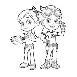 Dibujo para colorear: Rusty Rivets (Dibujos Animados y Series Animadas) #195779 - Dibujos para Colorear e Imprimir Gratis