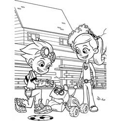 Dibujo para colorear: Rusty Rivets (Dibujos Animados y Series Animadas) #195782 - Dibujos para Colorear e Imprimir Gratis