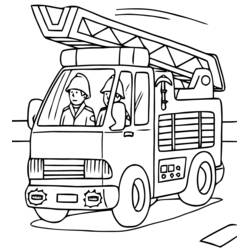 Dibujo para colorear: Sam el Bombero (Dibujos Animados y Series Animadas) #39824 - Dibujos para Colorear e Imprimir Gratis