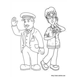 Dibujo para colorear: Sam el Bombero (Dibujos Animados y Series Animadas) #39876 - Dibujos para Colorear e Imprimir Gratis
