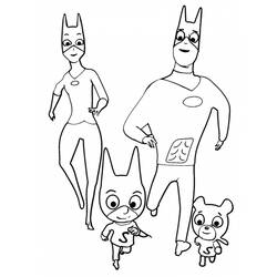 Dibujo para colorear: SamSam (Dibujos Animados y Series Animadas) #39596 - Dibujos para Colorear e Imprimir Gratis