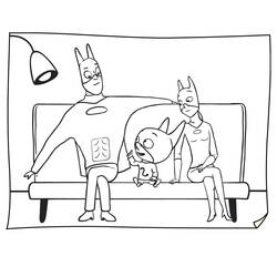 Dibujo para colorear: SamSam (Dibujos Animados y Series Animadas) #39624 - Dibujos para Colorear e Imprimir Gratis