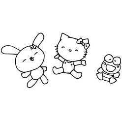 Dibujo para colorear: Sanrio (Dibujos Animados y Series Animadas) #220320 - Dibujos para Colorear e Imprimir Gratis
