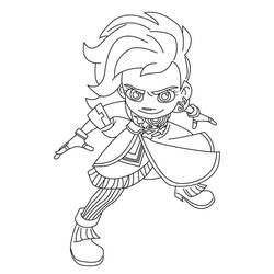 Dibujo para colorear: Santiago de los Mares (Dibujos Animados y Series Animadas) #185665 - Dibujos para Colorear e Imprimir Gratis