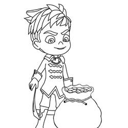 Dibujo para colorear: Santiago de los Mares (Dibujos Animados y Series Animadas) #185667 - Dibujos para Colorear e Imprimir Gratis
