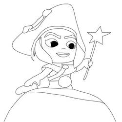 Dibujo para colorear: Santiago de los Mares (Dibujos Animados y Series Animadas) #185669 - Dibujos para Colorear e Imprimir Gratis