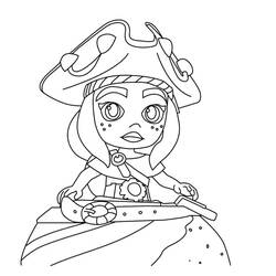 Dibujo para colorear: Santiago de los Mares (Dibujos Animados y Series Animadas) #185670 - Dibujos para Colorear e Imprimir Gratis