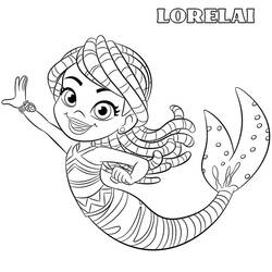 Dibujo para colorear: Santiago de los Mares (Dibujos Animados y Series Animadas) #185672 - Dibujos para Colorear e Imprimir Gratis