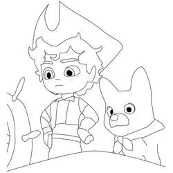 Dibujo para colorear: Santiago de los Mares (Dibujos Animados y Series Animadas) #185677 - Dibujos para Colorear e Imprimir Gratis