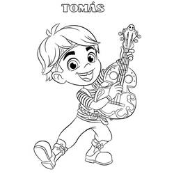 Dibujo para colorear: Santiago de los Mares (Dibujos Animados y Series Animadas) #185685 - Dibujos para Colorear e Imprimir Gratis