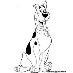 Dibujo para colorear: Scooby Doo (Dibujos Animados y Series Animadas) #31323 - Dibujos para Colorear e Imprimir Gratis