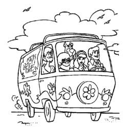 Dibujo Scooby Doo (Dibujos Animados y Series Animadas) #31326 para imprimir y colorear