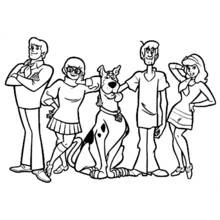 Dibujos para colorear: Scooby Doo - Dibujos para Colorear e Imprimir Gratis