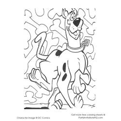 Dibujo para colorear: Scooby Doo (Dibujos Animados y Series Animadas) #31380 - Dibujos para Colorear e Imprimir Gratis