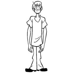 Dibujo para colorear: Scooby Doo (Dibujos Animados y Series Animadas) #31395 - Dibujos para Colorear e Imprimir Gratis