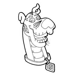 Dibujo para colorear: Scooby Doo (Dibujos Animados y Series Animadas) #31410 - Dibujos para Colorear e Imprimir Gratis