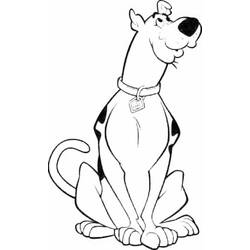 Dibujo para colorear: Scooby Doo (Dibujos Animados y Series Animadas) #31422 - Dibujos para Colorear e Imprimir Gratis