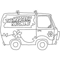 Dibujo para colorear: Scooby Doo (Dibujos Animados y Series Animadas) #31465 - Dibujos para Colorear e Imprimir Gratis