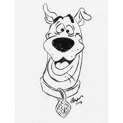 Dibujo para colorear: Scooby Doo (Dibujos Animados y Series Animadas) #31570 - Dibujos para Colorear e Imprimir Gratis