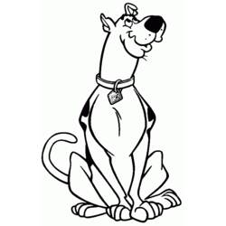 Dibujo para colorear: Scooby Doo (Dibujos Animados y Series Animadas) #31694 - Dibujos para Colorear e Imprimir Gratis