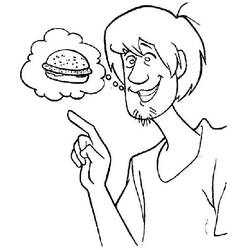 Dibujo para colorear: Scooby Doo (Dibujos Animados y Series Animadas) #31704 - Dibujos para Colorear e Imprimir Gratis