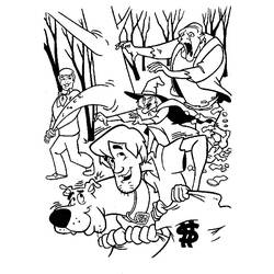 Dibujo para colorear: Scooby Doo (Dibujos Animados y Series Animadas) #31717 - Dibujos para Colorear e Imprimir Gratis