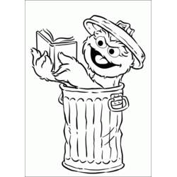 Dibujo para colorear: Sesame Street (Dibujos Animados y Series Animadas) #32175 - Dibujos para Colorear e Imprimir Gratis