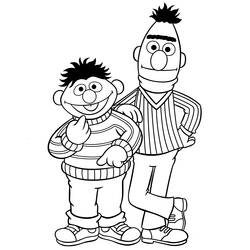 Dibujos para colorear: Sesame Street - Dibujos para Colorear e Imprimir Gratis