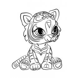 Dibujo para colorear: Shimmer y Shine (Dibujos Animados y Series Animadas) #196149 - Dibujos para Colorear e Imprimir Gratis
