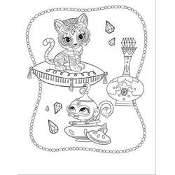 Dibujo para colorear: Shimmer y Shine (Dibujos Animados y Series Animadas) #196154 - Dibujos para Colorear e Imprimir Gratis