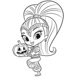 Dibujo para colorear: Shimmer y Shine (Dibujos Animados y Series Animadas) #196156 - Dibujos para Colorear e Imprimir Gratis
