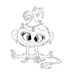 Dibujo para colorear: Shimmer y Shine (Dibujos Animados y Series Animadas) #196159 - Dibujos para Colorear e Imprimir Gratis