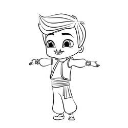 Dibujo para colorear: Shimmer y Shine (Dibujos Animados y Series Animadas) #196164 - Dibujos para Colorear e Imprimir Gratis