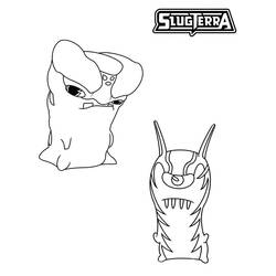Dibujo para colorear: Slugterra (Dibujos Animados y Series Animadas) #195503 - Dibujos para Colorear e Imprimir Gratis