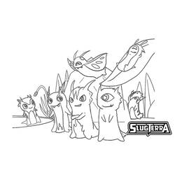 Dibujo para colorear: Slugterra (Dibujos Animados y Series Animadas) #195519 - Dibujos para Colorear e Imprimir Gratis